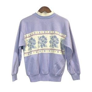 Vintage 1990’s Grandmas Crew Neck Pull Over Sweater